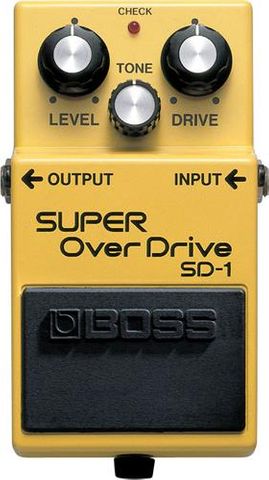 Boss Super Overdrive Compact Pedal