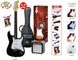 SX Black Electric Guitar and Amp Pack