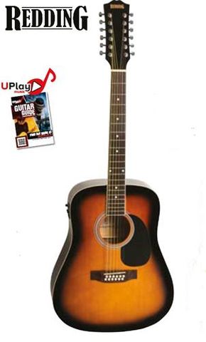 Redding Ac/El 12 String Tobacco SB Guit