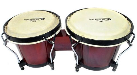 PPlus Wood 6 7 Bongos RED