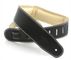 DSL Black/Beige Padded Guitar Strap 15/3