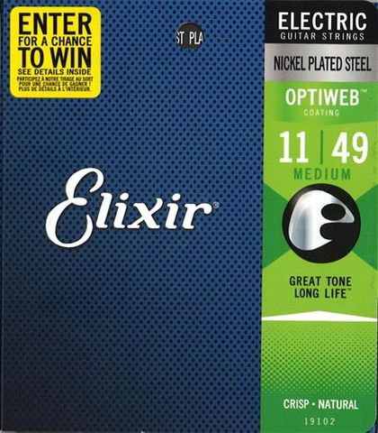 Elixir 11-49 Optiweb Elect String 19102