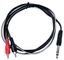 Leem 1.5m Stereo 1/4in x 2RCA