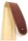 DSL 2.5in Maroon/Beige Leather Strap
