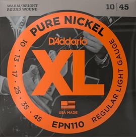 D'Addario EPN110 ELEC Nickel Reg Lite