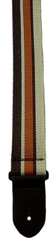 Perris 2in Cotton Brown and Tan Stripes