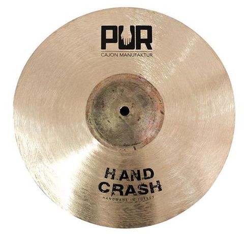 PUR Hand Crash Cymbal 12 in B20 Bronze
