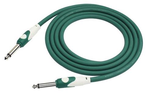 Kirlin 20ft GREEN Guitar Cable
