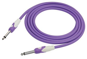 Kirlin 20ft PURPLE Guitar Cable