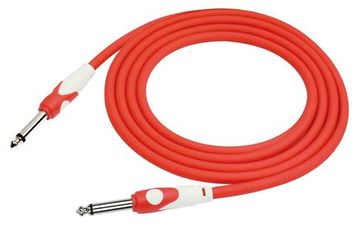 Kirlin 20ft RED Light Gear Guitar Cable