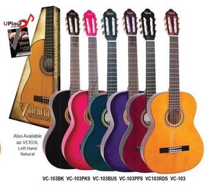 Valencia 3/4 BK100 Series Classic Guitar