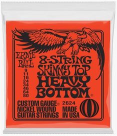 Ernie Ball 009-080 8 String Electric Gtr