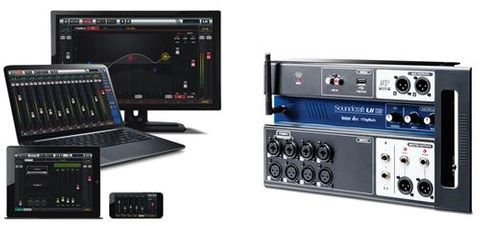 Soundcraft 12 Input Digital Mixer RContr