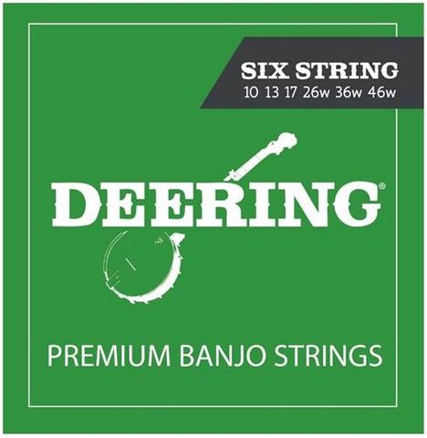 Deering 6 String Banjo 10 - 46 Set