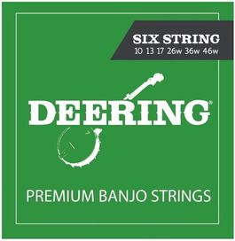 Deering 6 String Banjo 10 - 46 Set