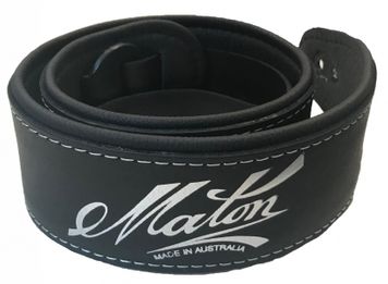 Maton 2.5 Soft Padded Black Maton Strap