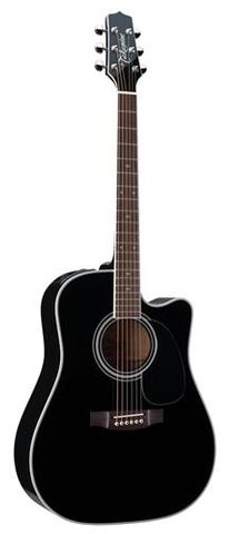 Takamine TEF341SC Black Ac/El Guitar