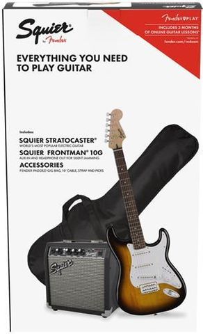 Fender SQ Strat BSB Electric Guitar Pack