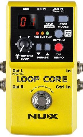 Nux Loop Core Std Yellow Pedal