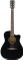 Fender CC60SCE Black Concert WN Ac/El