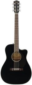 Fender CC60SCE Black Concert WN Ac/El