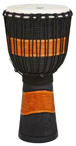 Toca 10in Black/Brown Djembe Syn Head