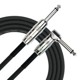 Kirlin 20ft 1/4in RA to Straight Cable