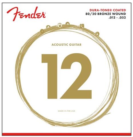 Fender 12-52 Dura-Tone Bronze Strings