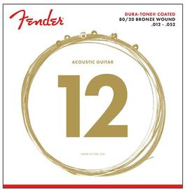 Fender 12-52 Dura-Tone Bronze Strings