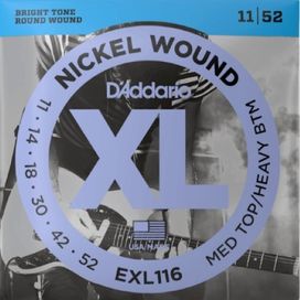 D'Addario EXL116 Electric Gtr Set 11-52