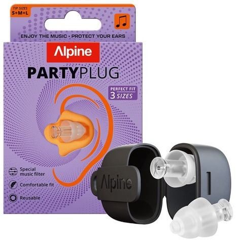 Alpine Transparent Party Plugs