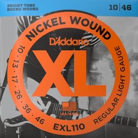 D'addario EXL110 XL 10-46 El GTR Strings