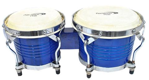 Percussion Plus DLX Bongos BLUE