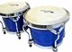 Percussion Plus DLX Bongos BLUE