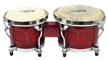 Percussion Plus DLX Bongos RED