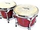 Percussion Plus DLX Bongos RED