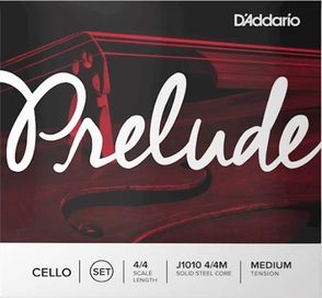 D'Addario 4/4 Prelude Cello Strings Med
