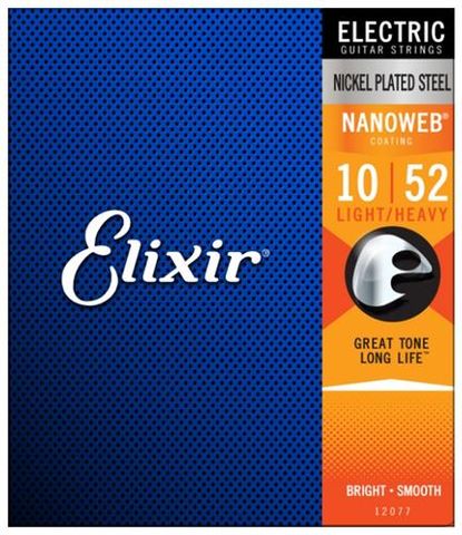 Elixir 10-52 Nano Elec Light-Heavy