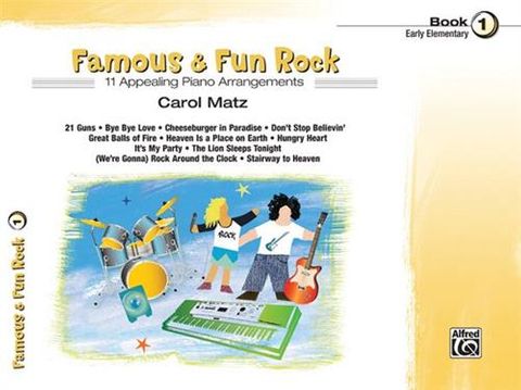 Famous and Fun Rock Book 1