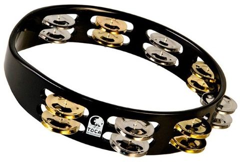 Toca 10in BLACK Coloursound Tambourine