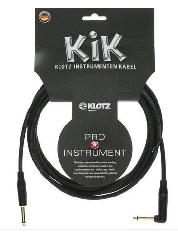 Klotz 6m KIK Black Amph Guitar Cable