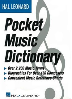 Dictionaries and Music Referen