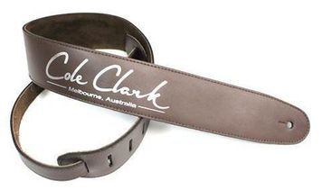 Cole Clark BROWN Leather Saddle Guit Str
