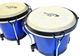 P Plus 6+7 Wood Bongos BLUE