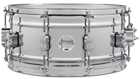 PDP 6.5x14 Chrome/Steel Snare Drum