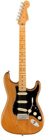Fender AM Pro II Strat MN RST PINE Gtar