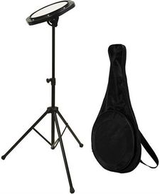 OnStage/Drumfire Practice Pad w Std&Bag