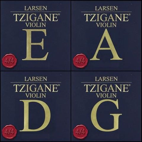 Larsen 4/4 MED Tzigane Violin String Set