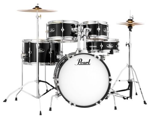 Pearl RS JUNIOR Blk 5pc Drum Kit