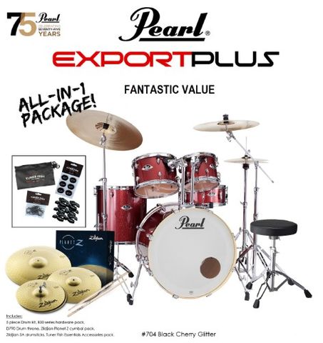 Pearl EXX Export Plus 22in Fusion Cherry